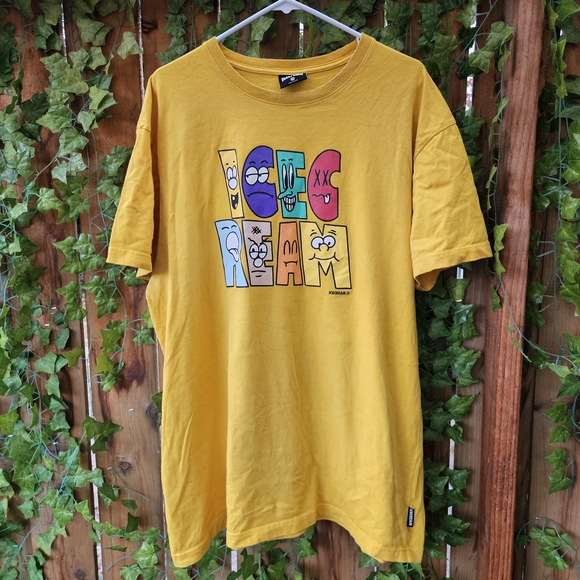 Icecream Yellow Graphic Tee - Picture 1 of 8
